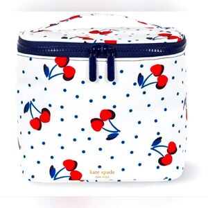 Kate Spade Insulated Lunch Tote Cherry Print Small